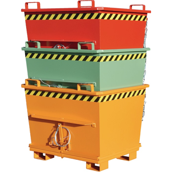 Klappbodenbehälter 0,7 m³ L1200xB1040xH970mm lack.feuerrot o.Zentrierwände Klappbodenbehälter 0,7 m³ L1200xB1040xH970mm lack.feuerrot o.Zentrierwände-Beschreibung lesen