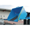 Spänebehälter 0,30 m³ L1275xB820xH820mm gelborange lack.Trgf.1000kg