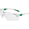 Schutzbrille 506 UP EN 166,EN 170 Bügel weiß grün,Scheibe klar PC