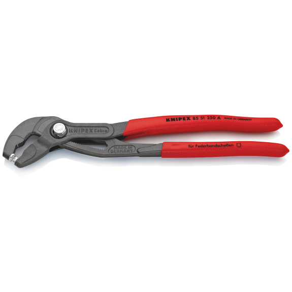 Pince à ressort longueur totale 250 mm cap.max.70 mm réglages 25-Leggi tutto