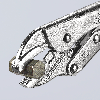 Gripzange Gesamt-L.180mm Spann-W.max.30mm
