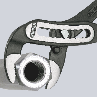 Wasserpumpenzange Alligor L.180mm Spann-W.36mm pol.Ku.-Überzug-Beschreibung lesen