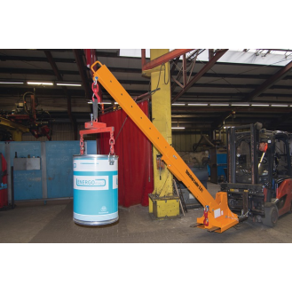 Teleskoplader max.3690mm Trgf.5000kg silber verz.f.Gabelstapler-Beschreibung lesen