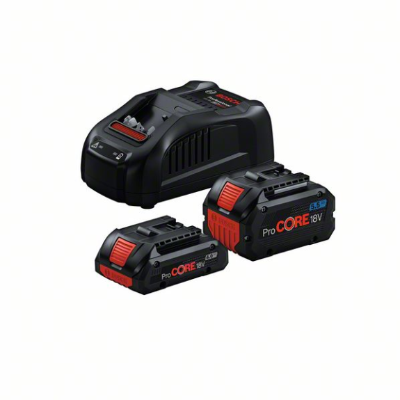 Akku-Kit de démarrage ProCORE 4,0+5,5 Ah Prof.18 V 1x4+1x5,5 Ah-Lire la description