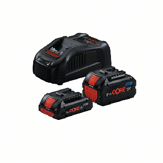 Akku-Starter-Set ProCORE 4.0+5.5 Ah Prof.18 V 1x4+1x5,5 Ah-Beschreibung lesen