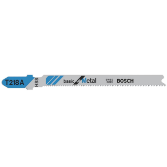 Stichsägeblt T 218 A Gesamt-L.92mm Zahnt.1,1 -1,5mm HSS 5 St./Karte-Beschreibung lesen
