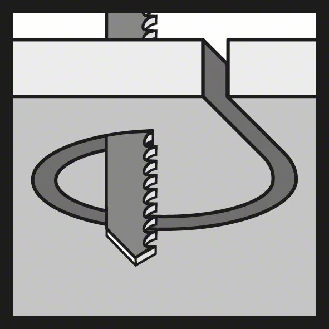 Stichsägeblt T 218 A Gesamt-L.92mm Zahnt.1,1 -1,5mm HSS 5 St./Karte-Beschreibung lesen
