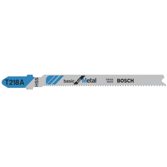 Stichsägeblt T 218 A Gesamt-L.92mm Zahnt.1,1 -1,5mm HSS 5 St./Karte-Beschreibung lesen