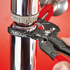 Syphon-/Connectorenzange L.250mm Spann-W.10-75mm schwarz ram.