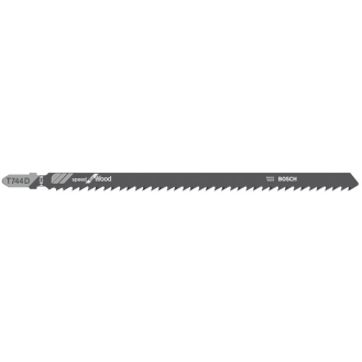 Stichsägeblt T 744 D Speed for Wood L.180mm Zahnteilung 4mm HCS 3er Pack-Beschreibung lesen