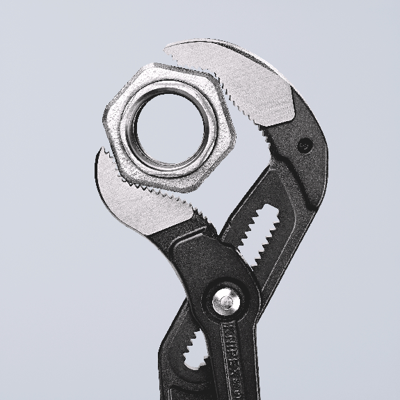 Rohr- u.Wasserpumpenzange Cobra L.560mm Spann-W.120mm pol.Ku.-Überzug-Beschreibung lesen