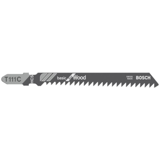 Stichsägeblt T 111 C Basic for Wood L.100mm Zahnteilung m HCS 3er Pack-Beschreibung lesen