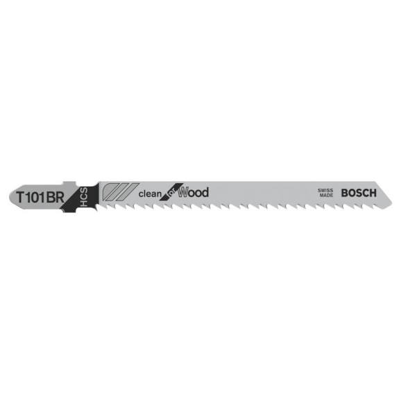 Stichsägeblt T 101 BR Clean for Wood L.100mm Zahnteilung 2,5mm HCS 25er Pack-Beschreibung lesen