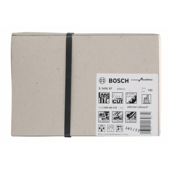 Säbelsägeblatt für Holz und Metall 200 mm-Beschreibung lesen