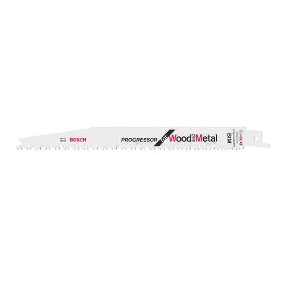 Lame de scie sabre S 3456 XF L.200mm l.19mm TPI 6-12 2,1-4.m 100 pièces/carte-Leer más