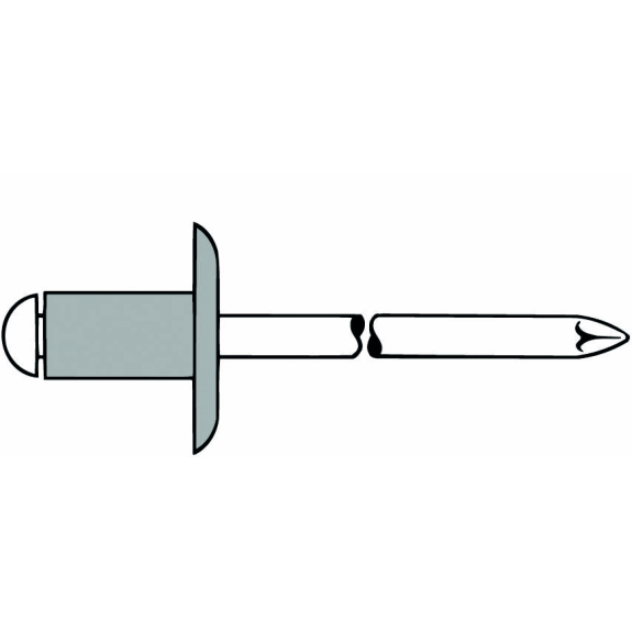 Blindniet PolyGrip Nietschaft dxl 4,8x10,0mm K16 Alu/Stahl 25 St. Blindniet PolyGrip Nietschaft dxl 4,8x10,0mm K16 Alu/Stahl 25 St.-Beschreibung lesen