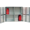 Gasflaschendepot B1680xT690xH1475mm verz.gel.
