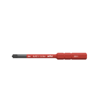 Wechselkl.SlimBit electric Plus/Minus Schlitz/PZD 1x75mm VDE isol.-Beschreibung lesen