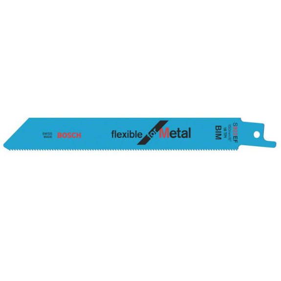 Lame de scie sabre S 922 EF L.150mm lar.19mm TPI 18 1,4mm vissée, congelée 2 pièces/carte-Leggi tutto