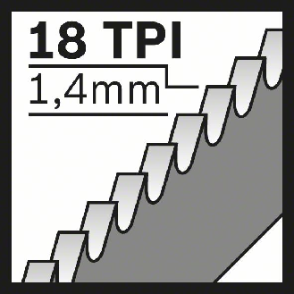 Säbelsägeblt S 922 EF L.150mm B.19mm TPI 18 1,4mm geschr.,gefr.2 St./Karte-Beschreibung lesen