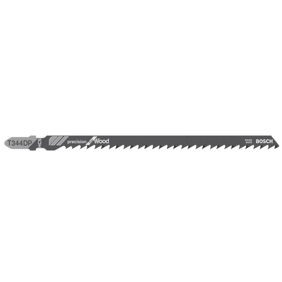 Lame de scie sauteuse T 344 DP Précision pour Bois L.152mm pas de dent 4mm HCS lot de 5-Leer más