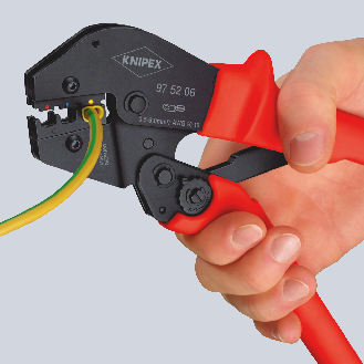 Crimpzange 250 mm für Leiter 0,25-6 mm² (AWG 23-10)-Beschreibung lesen