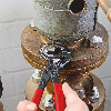 Wasserpumpenzange Cobra ES L.250mm Spann-W.42mm pol.Ku.-Überzug