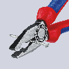 Kombizange L.180mm pol.Mehrkomp.-Hülle
