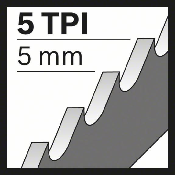 Säbelsägeblt S 1531 L L.240mm B.19mm TPI 5 5mm geschr.,geschl.2er Pk.-Beschreibung lesen
