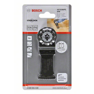 Tauchsägeblt AIZ 32 BSPB B.32mm Eintauch-T.50mm Starlock 5er Pk.-Beschreibung lesen