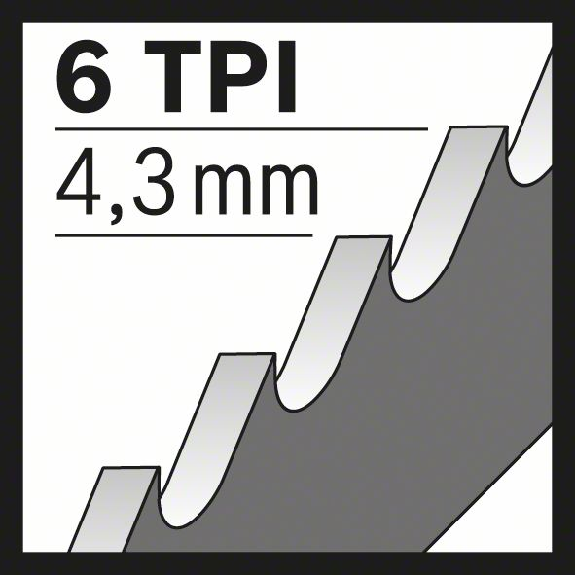 Säbelsägeblt S 644 D L.150mm B.19mm TPI 6 4,m 25 St./Karte-Beschreibung lesen