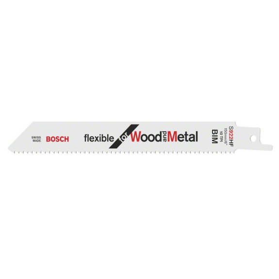 Säbelsägeblt S 922 HF L.150mm B.19mm TPI 10 2,5mm 2 St./Karte-Beschreibung lesen