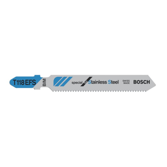 Stichsägeblt T 118 EFS Basic for Inox L.8m Zahnteilung 1,4mm BIM 5er Pack-Beschreibung lesen