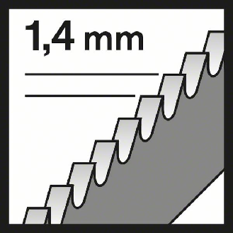 Stichsägeblt T 118 EFS Basic for Inox L.8m Zahnteilung 1,4mm BIM 5er Pack-Beschreibung lesen