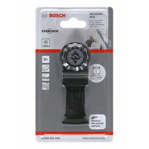 Tauchsägeblt AIZ 32 EPC B.32mm Eintauch-T.50mm Starlock 5er Pk.-Beschreibung lesen