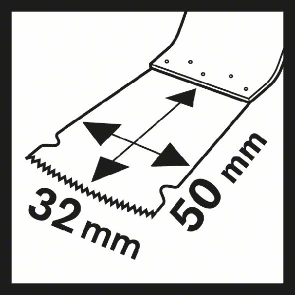Tauchsägeblt AIZ 32 EPC B.32mm Eintauch-T.50mm Starlock 5er Pk.-Beschreibung lesen