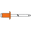 Blindniet Nietschaft dxl 4,0x10,0mm Kupfer/Bronze 50 St.