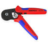 Aderendhülsenzange Gesamt-L.180mm 0,08-10,0 (AWG 28-7)mm² brün.Mehrkomp.-Hüllen