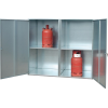 Gasflaschendepot B1680xT690xH1475mm verzinkt geschlossen