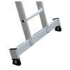 Schiebeleiter Alu.Sprossen 2x16 Arbeits-H.b.ca.9400mm m.Traverse Schiebeleiter Alu.Sprossen 2x16 Arbeits-H.b.ca.9400mm m.Traverse