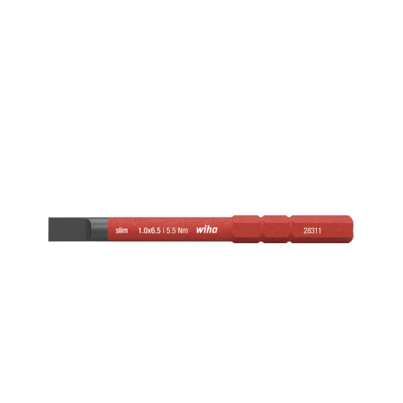 Wechselkl.SlimBit electric Schlitz 6,5x75mm VDE isol.-Beschreibung lesen