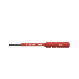 Wechselkl.SlimBit electric Schlitz 2,5x75mm VDE isol.-Beschreibung lesen