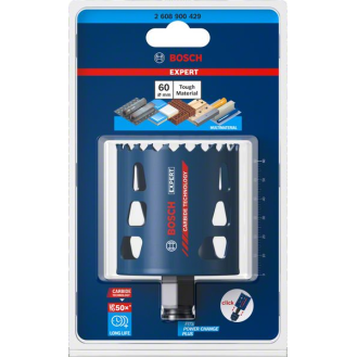 Lochsäge Expert Tough Merial D.60mm Schnitt-T.60mm Power Change Plus-Beschreibung lesen