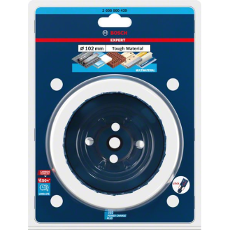 Lochsäge Expert Tough Merial D.102mm Schnitt-T.60mm Power Change Plus-Beschreibung lesen