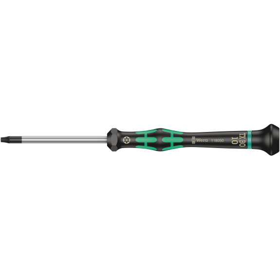 Elektronik-mechanik-Schraubendreher 2067 T-BO 10 Klingen-L.60mm-Beschreibung lesen