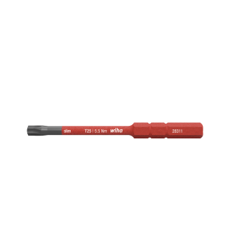 Wechselkl.SlimBit electric TORX T 25x75mm VDE isol.-Beschreibung lesen
