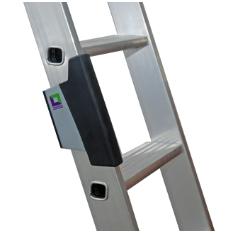 Anlegeleiter 10 Stufen Alu.Arbeits-H.b.ca.3800mm m.ergo-pad-Griffzone-Beschreibung lesen