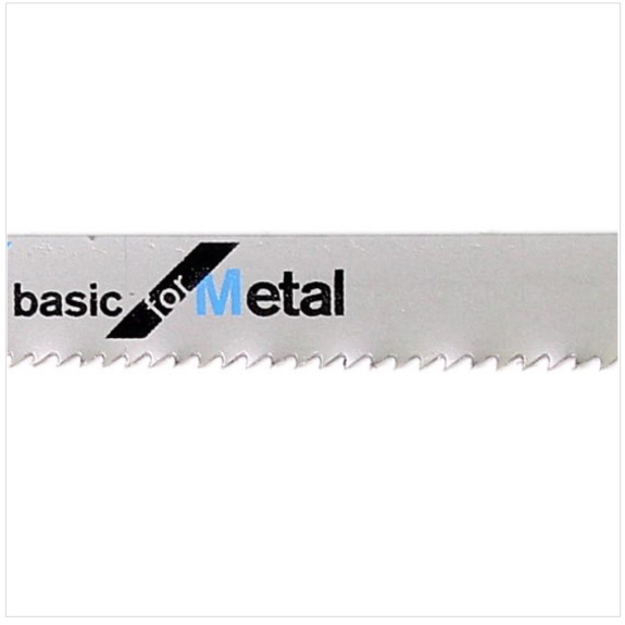 Stichsägeblt T 118 A Gesamt-L.92mm Zahnt.1,1-1,5mm HSS 5 St./Karte-Beschreibung lesen