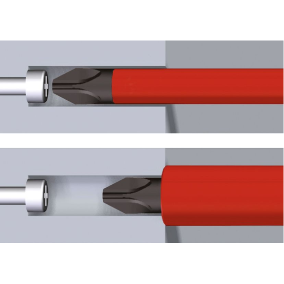 Wechselkl.SlimBit electric Plus/Minus Schlitz/PZD 2x75mm VDE isol.-Beschreibung lesen