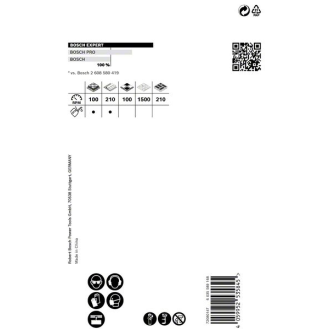 Lochsäge Expert Tough Merial D.8m Schnitt-T.60mm Power Change Plus-Beschreibung lesen